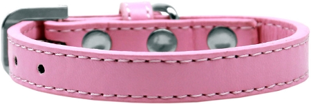 Wichita Plain Dog Collar Light Pink Size 16