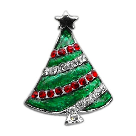 Holiday 10mm Slider Charm Christmas Tree