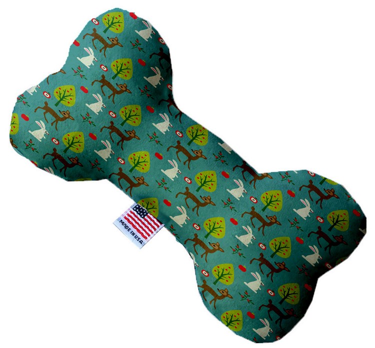 Dearest Deer 10 inch Canvas Bone Dog Toy