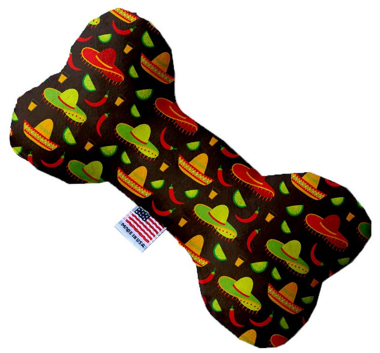 Sombreros 6 inch Stuffing Free Bone Dog Toy