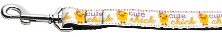 Cute Chick Nylon Dog Leash 3/8 inch wide 4ft Long