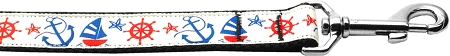 Anchors Away 1 inch wide 4ft long Leash