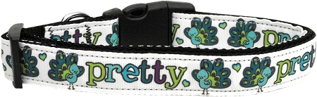 Pretty as a Peacock Nylon Cat Collar