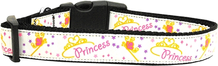 Princess Nylon Dog Collar XS