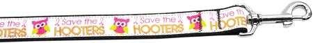 Save the Hooters Nylon Dog Leash 5/8 inch wide 6ft Long