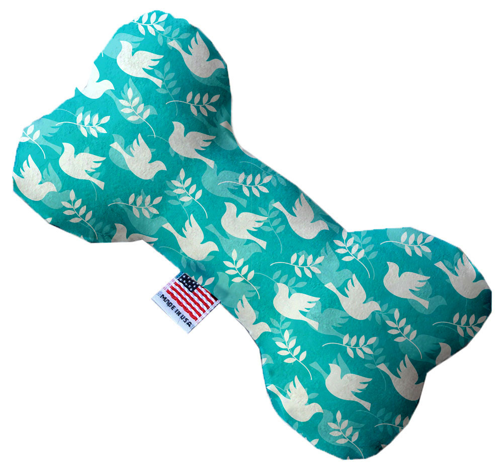 Hope and Peace 10 inch Stuffing Free Bone Dog Toy