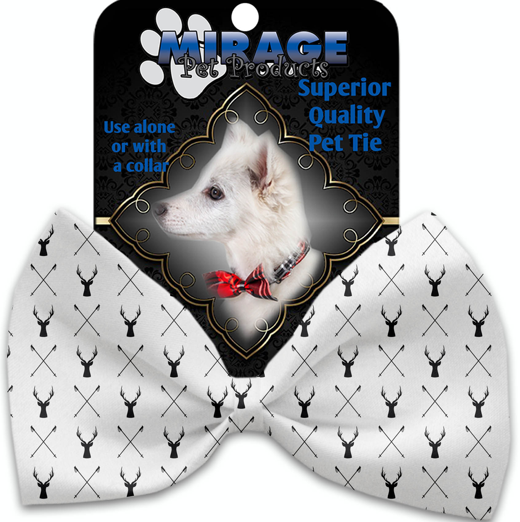 Deer Dreaming Pet Bow Tie