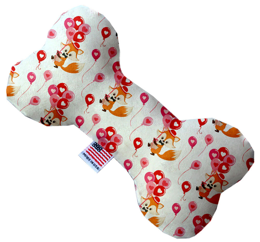 Fox Balloons 6 inch Bone Dog Toy