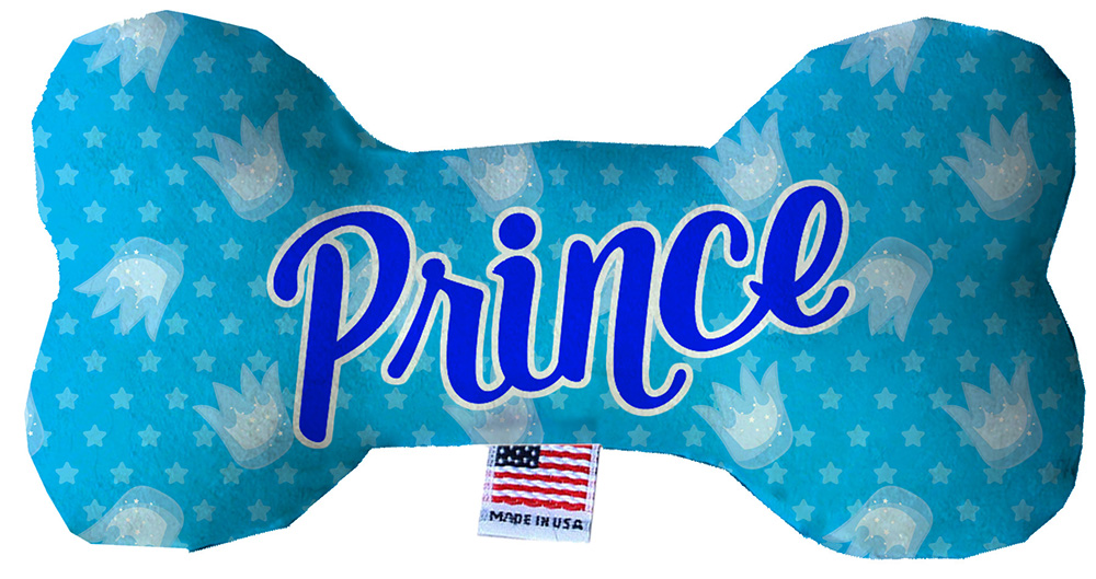 Prince 6 inch Fluffy Bone Dog Toy