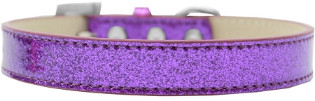 Tulsa Plain Ice Cream Dog Collar Purple Size 20