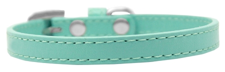 Omaha Plain Puppy Collar Aqua Size 10