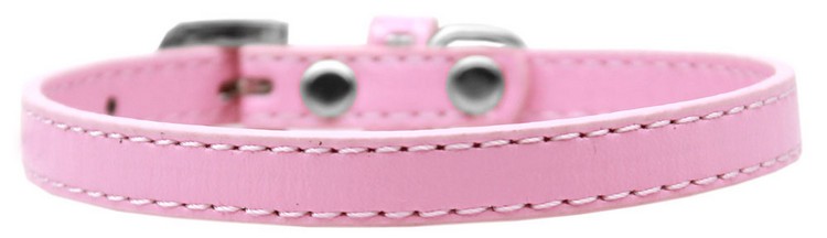 Omaha Plain Puppy Collar Light Pink Size 14