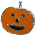 3/8" (10mm) Halloween Slider Charm Pumpkin