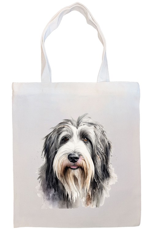 Bearded Collie Canvas Tote Bag Style3