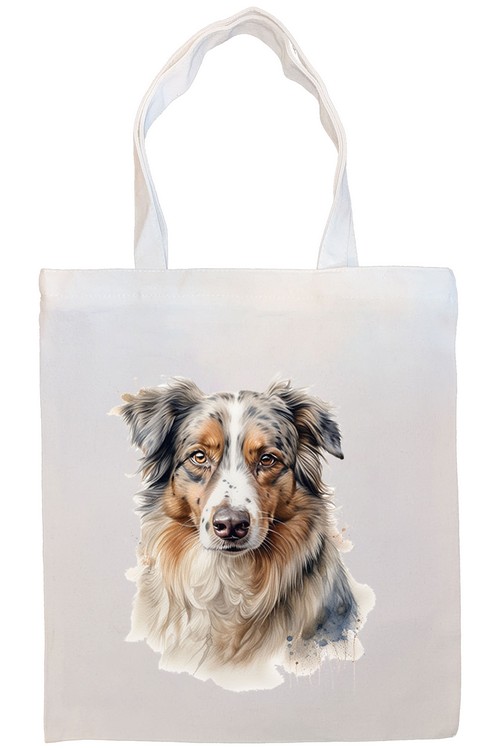 Australian Shepherd Canvas Tote Bag Style1