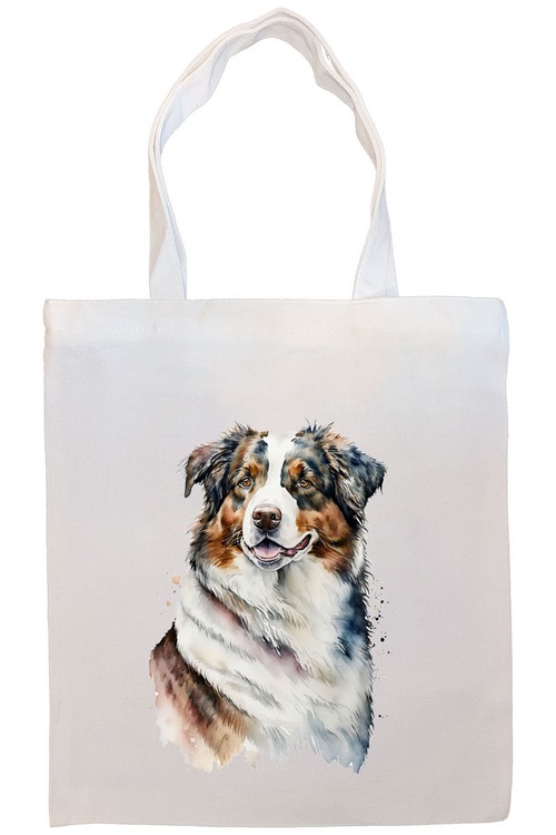 Australian Shepherd Canvas Tote Bag Style2