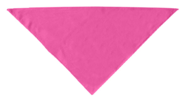 Plain Bandana Bright Pink Small