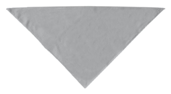 Plain Bandana Grey Small