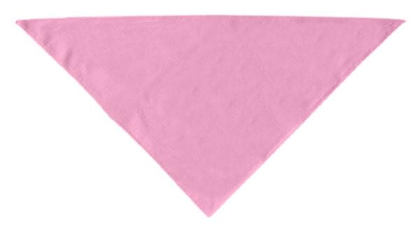 Plain Bandana Light Pink Small