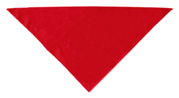 Plain Bandana Red Small