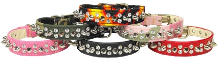 Double Crystal and Spike Collar Flame 20