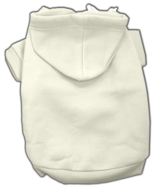 Blank Pet Hoodies Cream L