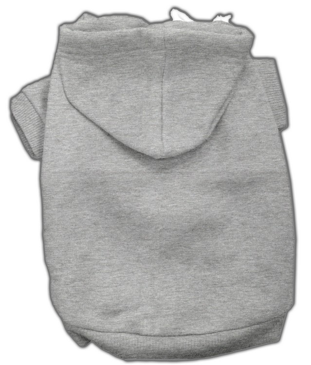 Blank Pet Hoodies Grey XS