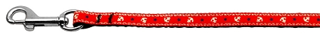 Anchors Nylon Ribbon Leash Red 3/8 inch wide 4ft Long