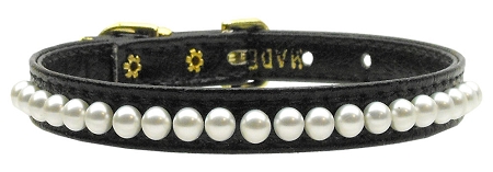 3/8" Pearl Collar Black 10