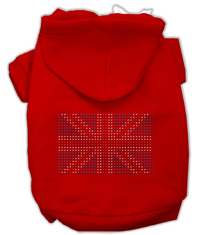 British Flag Hoodies Red XS