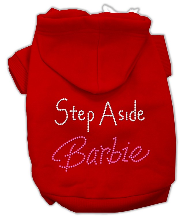 Step Aside Barbie Hoodies Red L