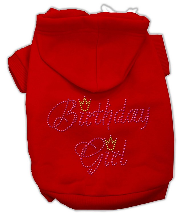 Birthday Girl Hoodies Red XS