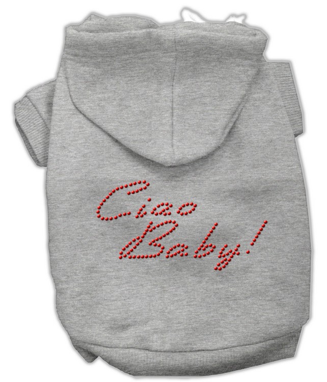 Ciao Baby Hoodies Grey L