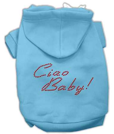 Ciao Baby Hoodies Baby Blue L