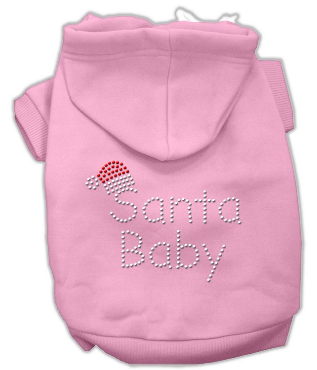 Santa Baby Hoodies Pink M