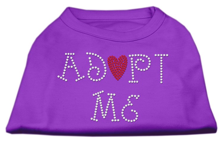 Adopt Me Rhinestone Shirt Purple XXXL