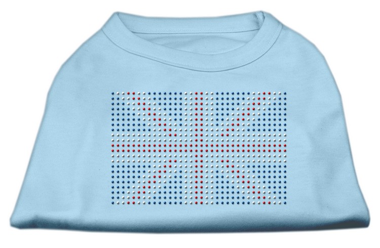 British Flag Shirts Baby Blue XL