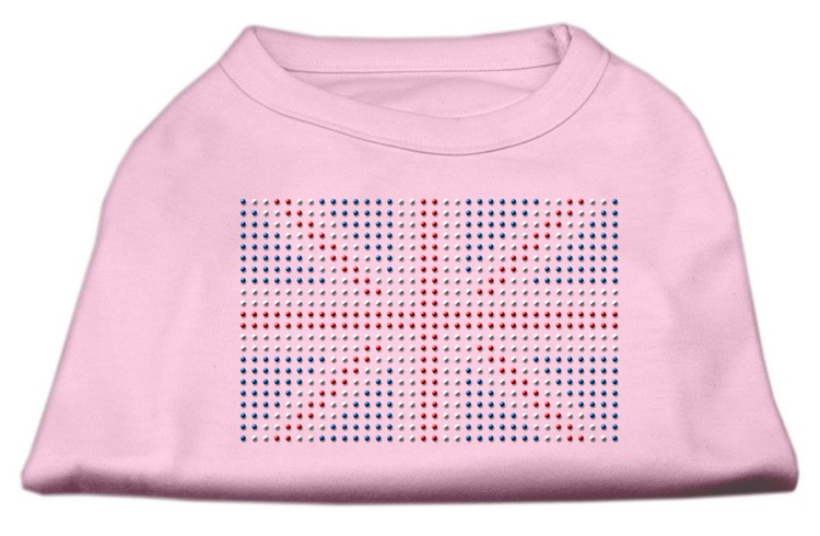 British Flag Shirts Light Pink XXXL