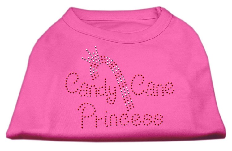 Candy Cane Princess Shirt Bright Pink XS