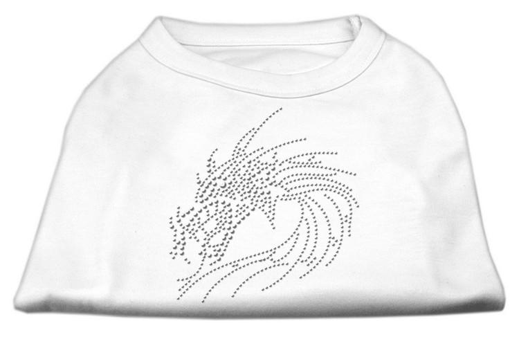 Studded Dragon Shirts White XXXL