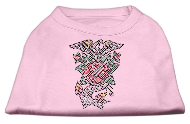 Eagle Rose Nailhead Shirts Light Pink XXXL