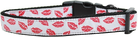 Sparkling Smooches Nylon Cat Collar