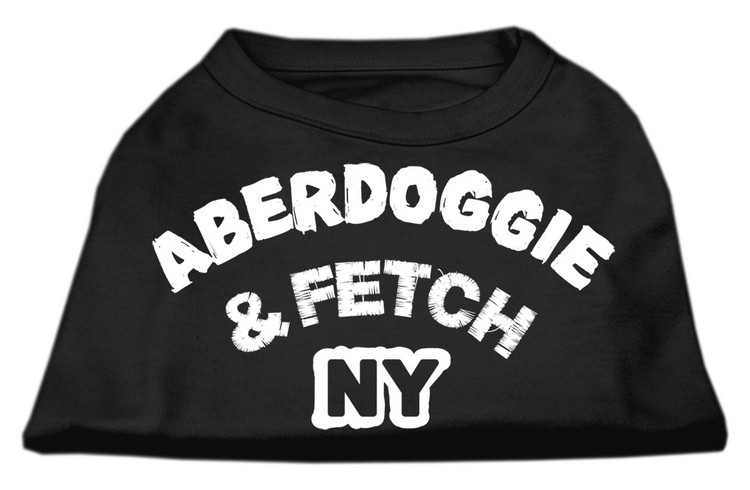 Aberdoggie NY Screenprint Shirts Black XS