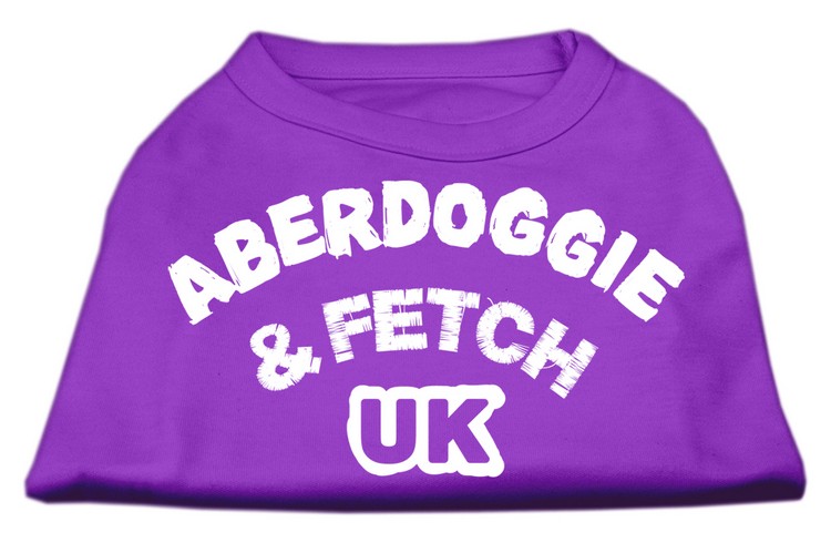 Aberdoggie UK Screenprint Shirts Purple XS