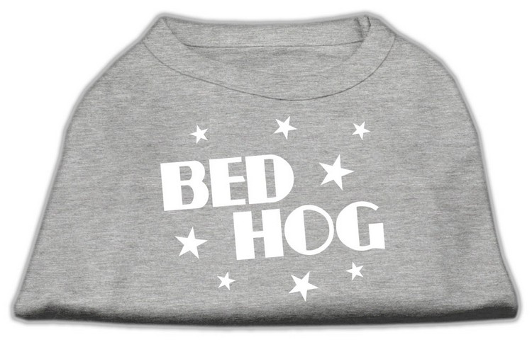 Bed Hog Screen Printed Shirt Grey Sm