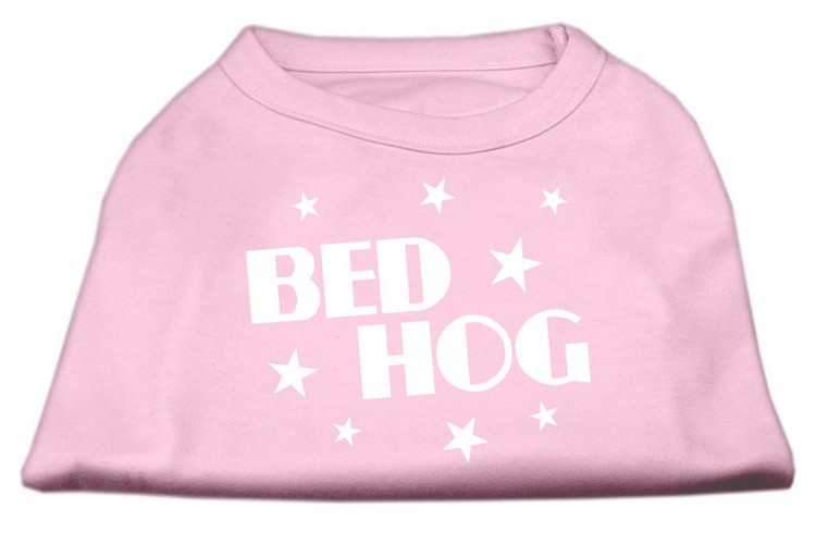 Bed Hog Screen Printed Shirt Light Pink XS