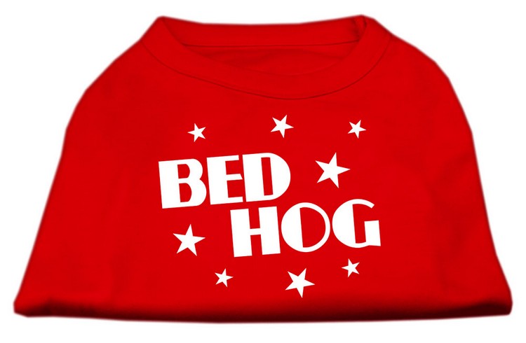 Bed Hog Screen Printed Shirt Red Lg