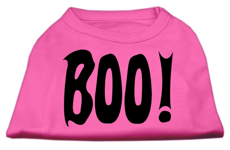 BOO! Screen Print Shirts Bright Pink XL