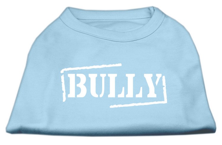 Bully Screen Printed Shirt Baby Blue XL