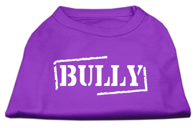 Bully Screen Printed Shirt Purple XXXL